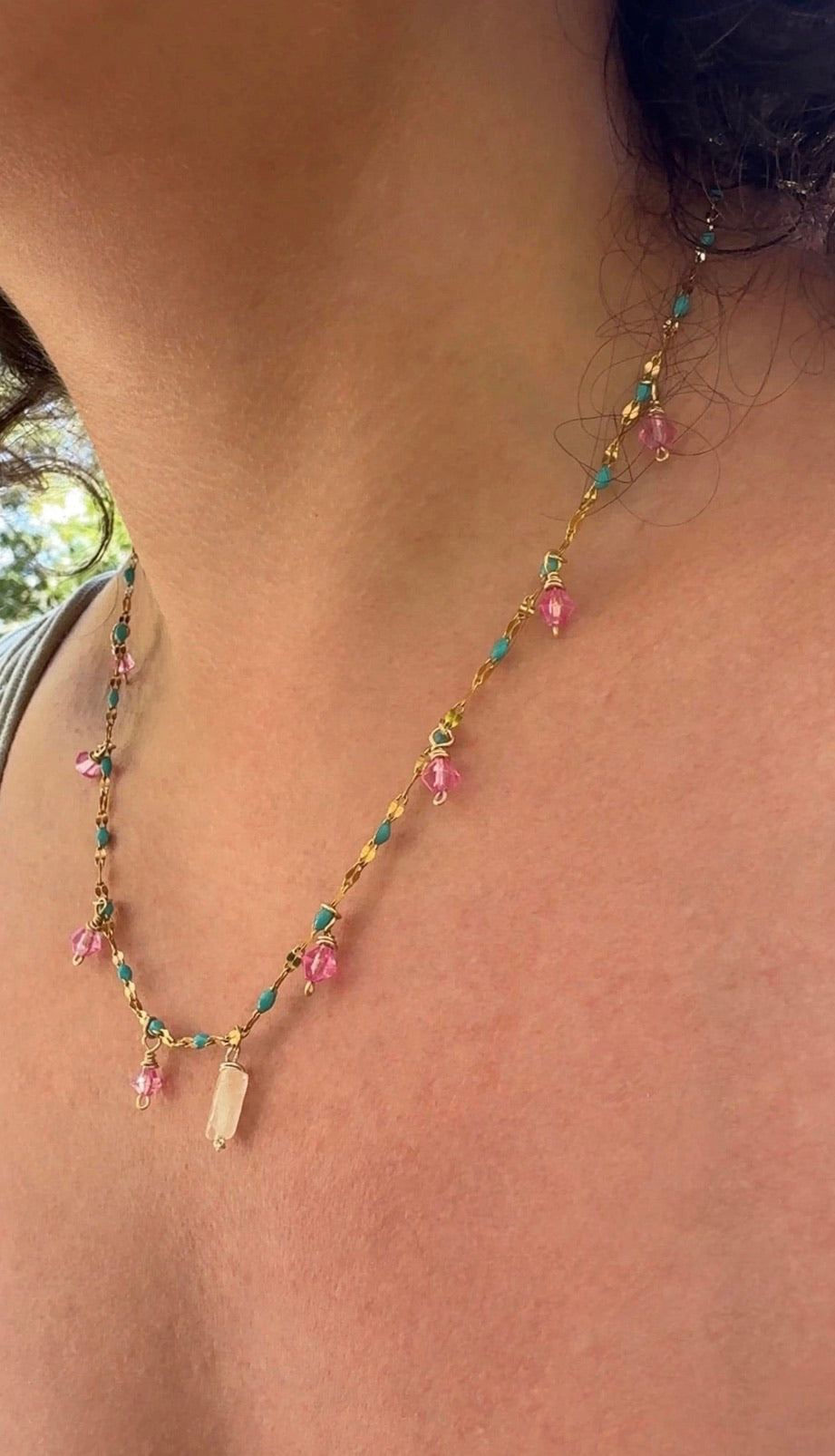 Bubblegum Sky Necklace