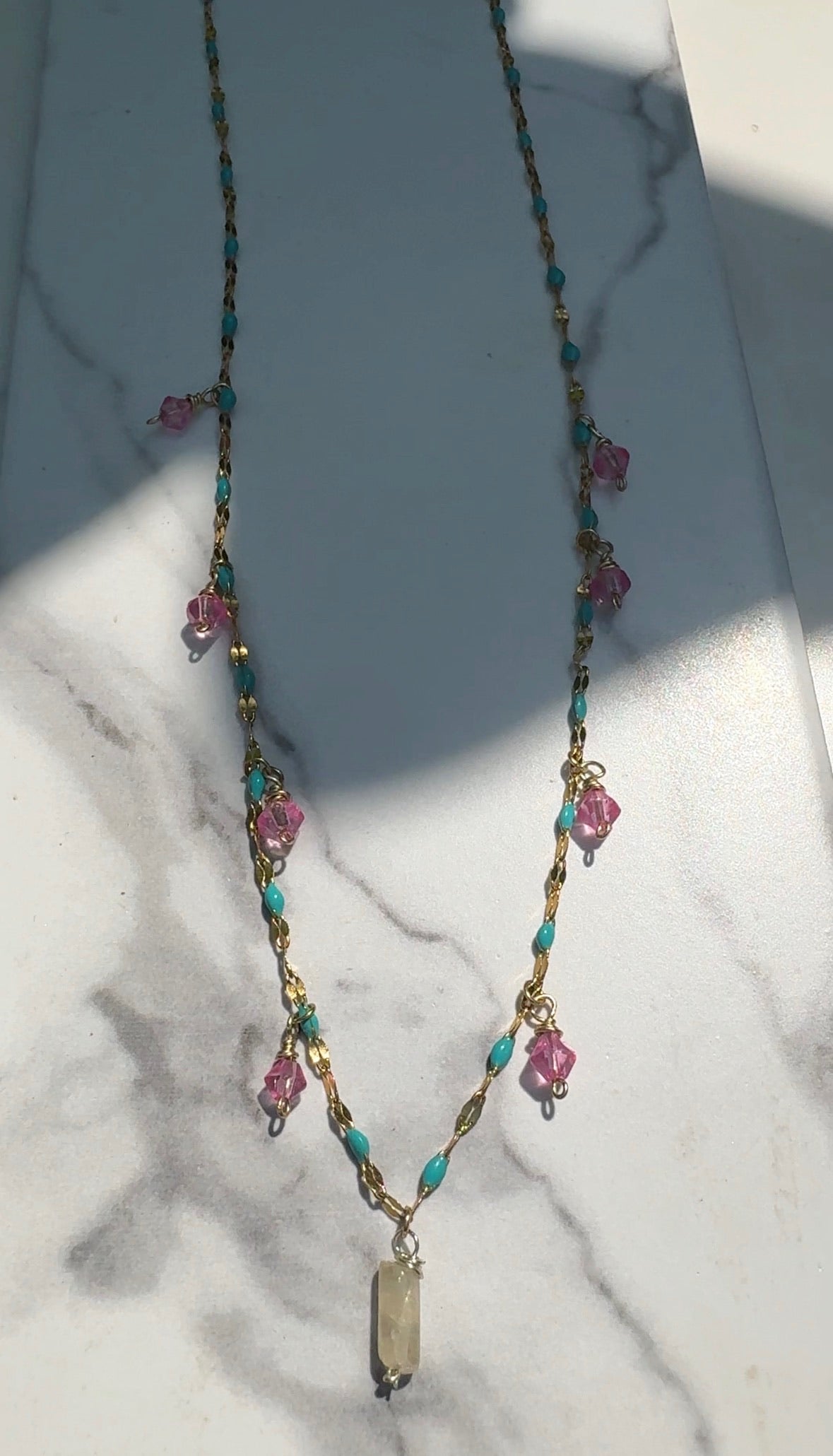 Bubblegum Sky Necklace
