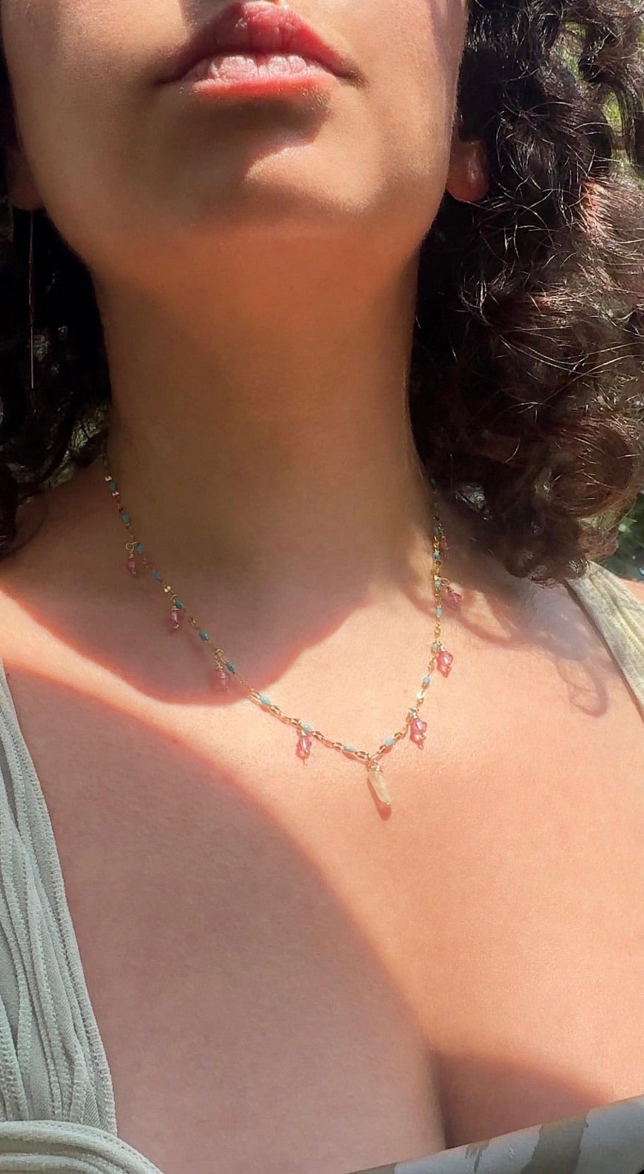 Bubblegum Sky Necklace
