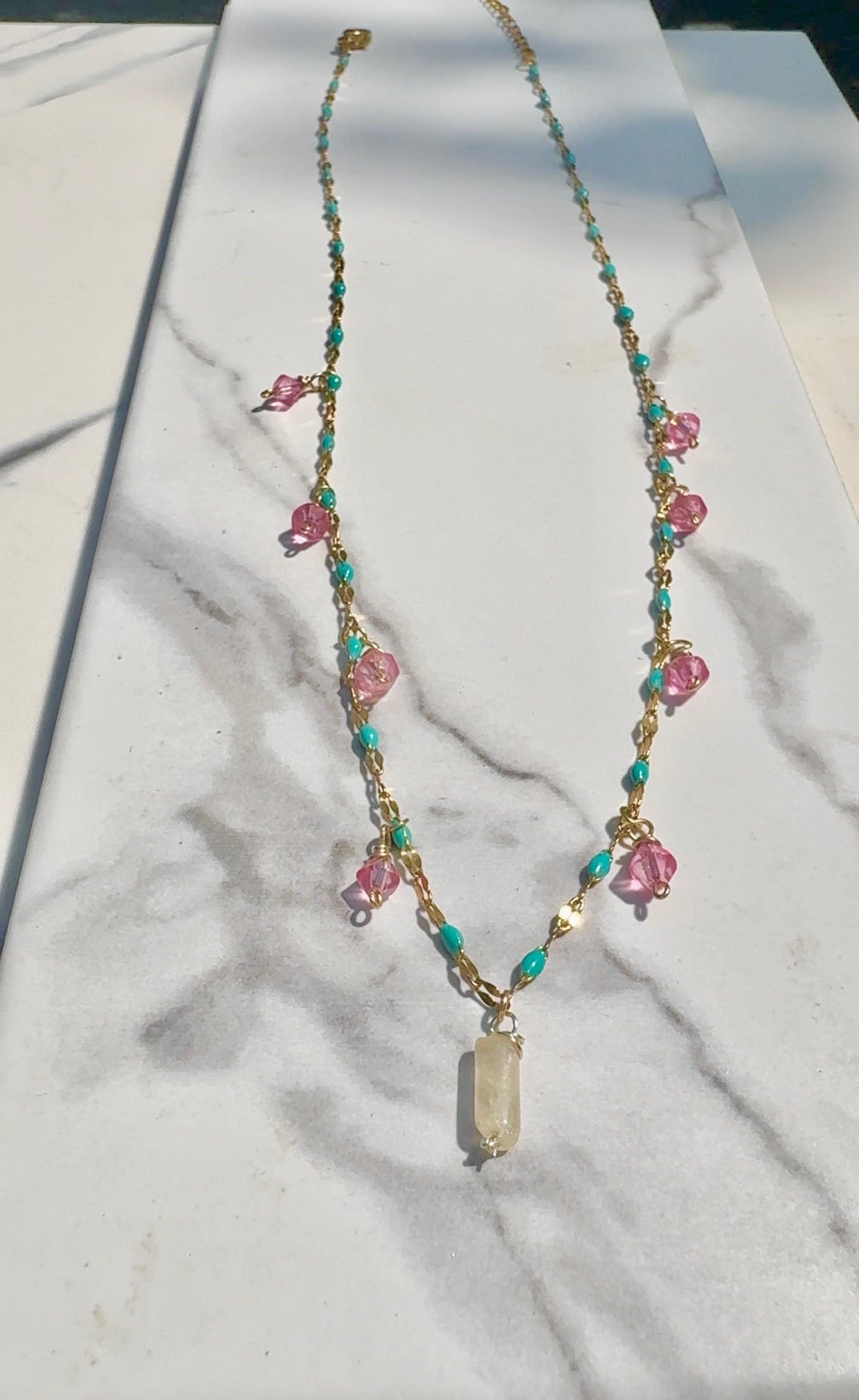 Bubblegum Sky Necklace