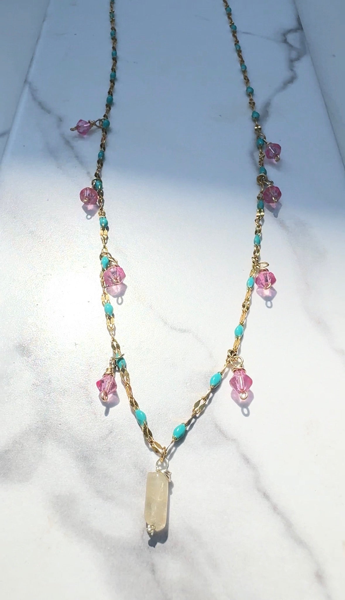 Bubblegum Sky Necklace