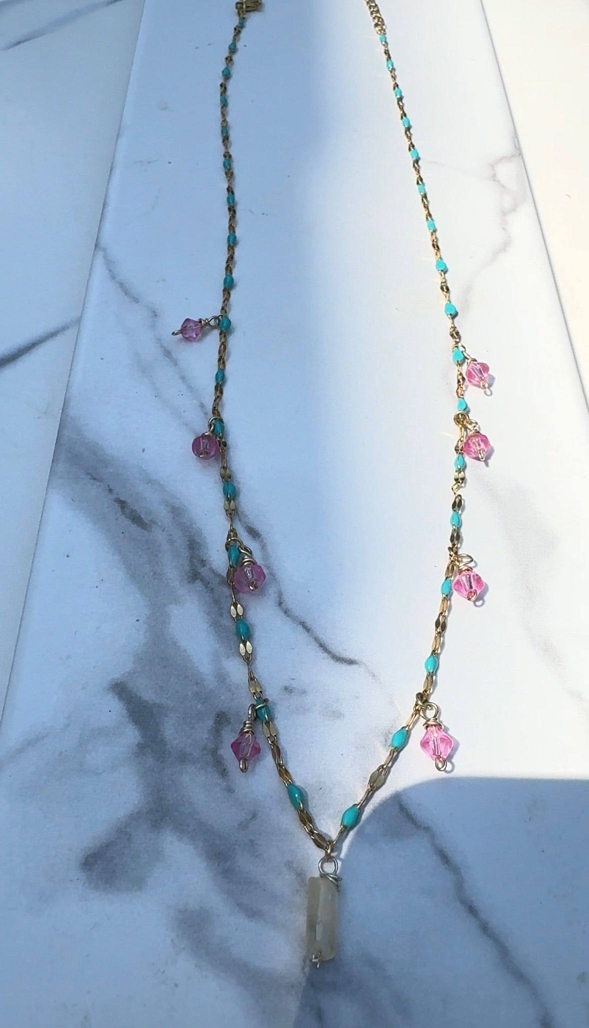 Bubblegum Sky Necklace