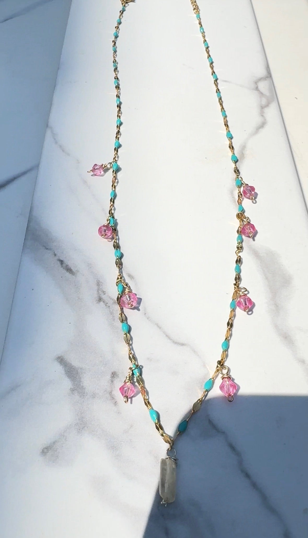 Bubblegum Sky Necklace