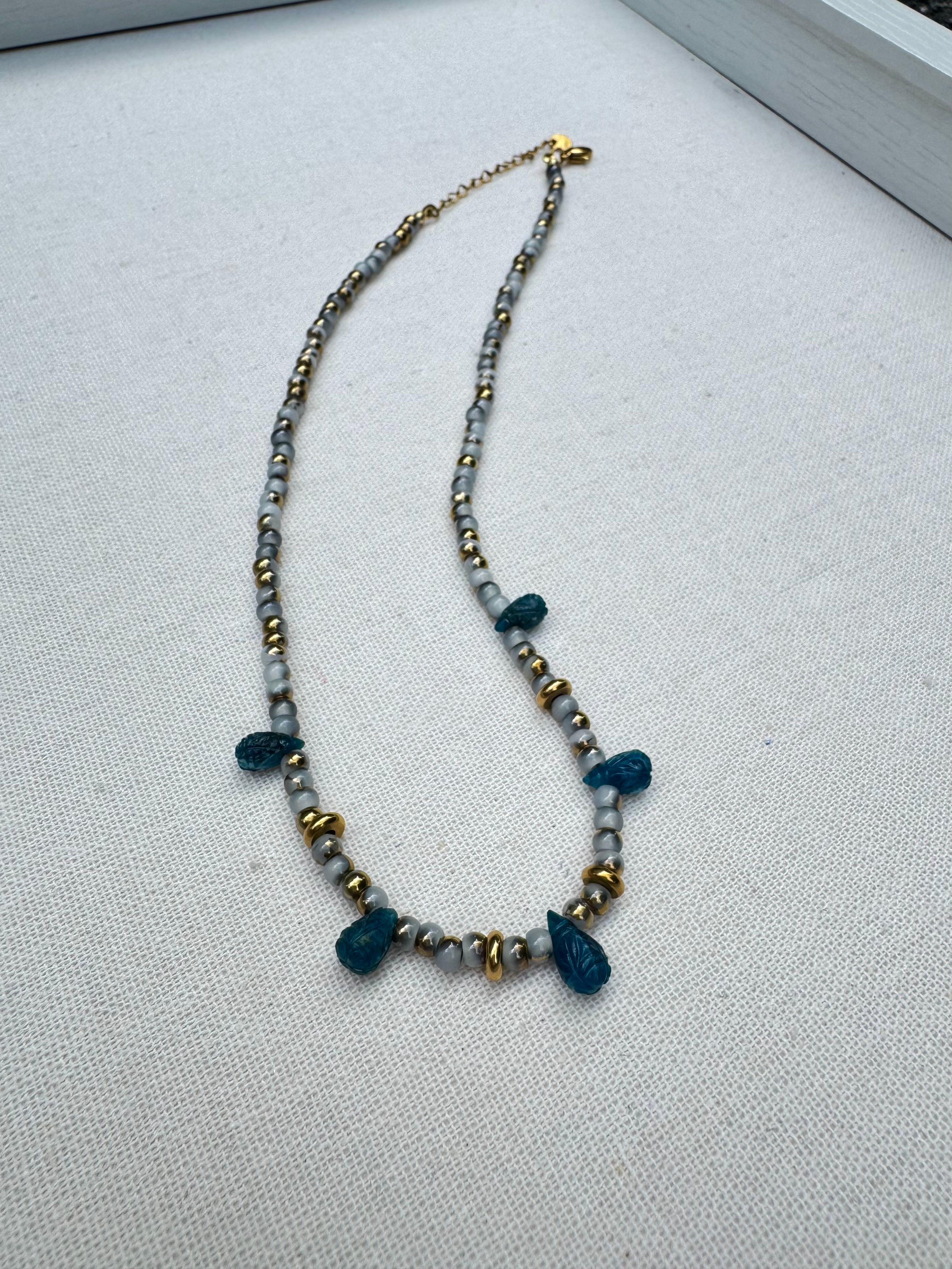 Apatite Droplet Necklace