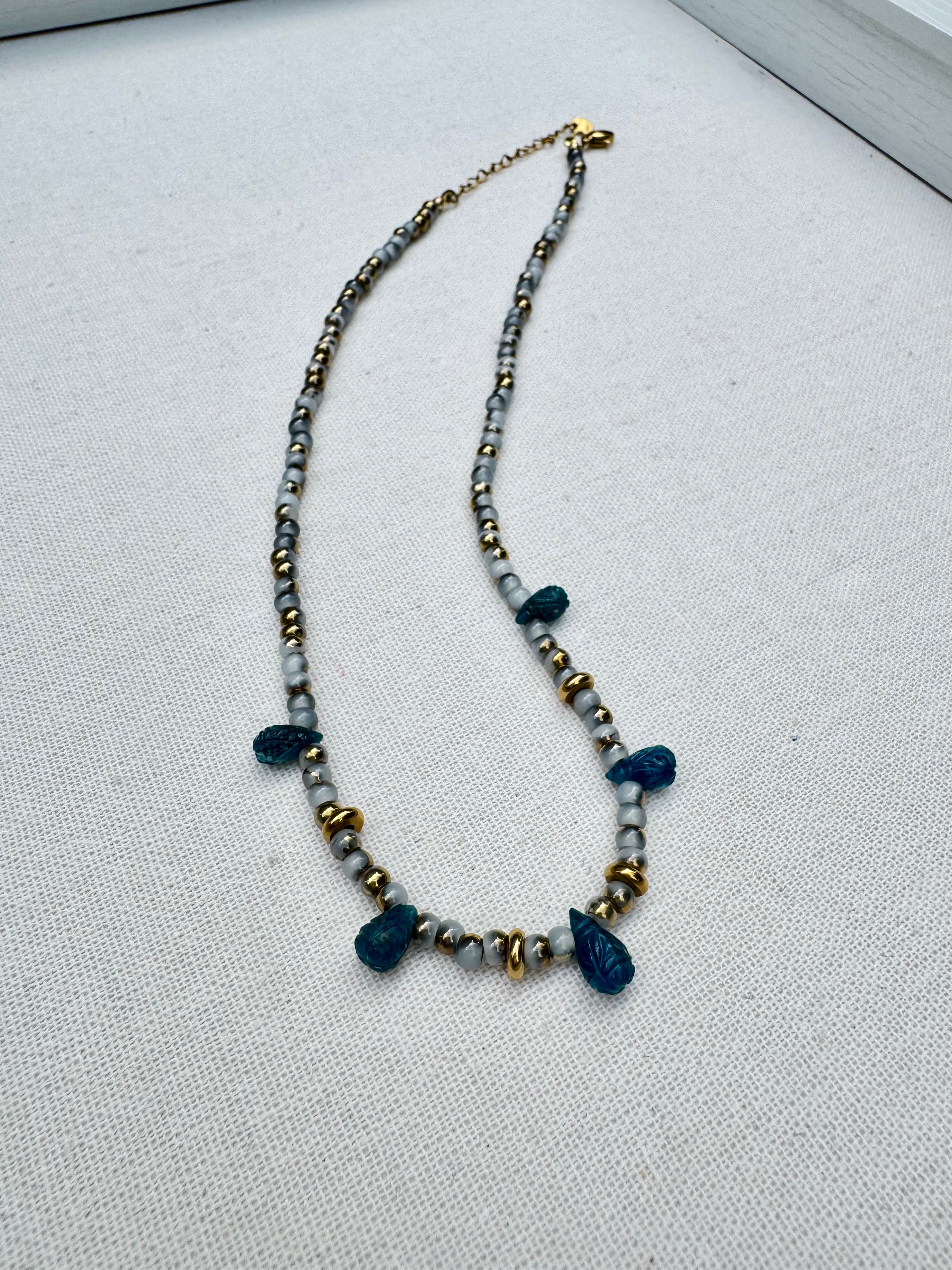 Apatite Droplet Necklace
