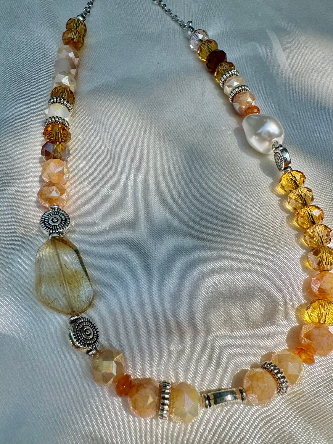 Orange Creamsicle Necklace