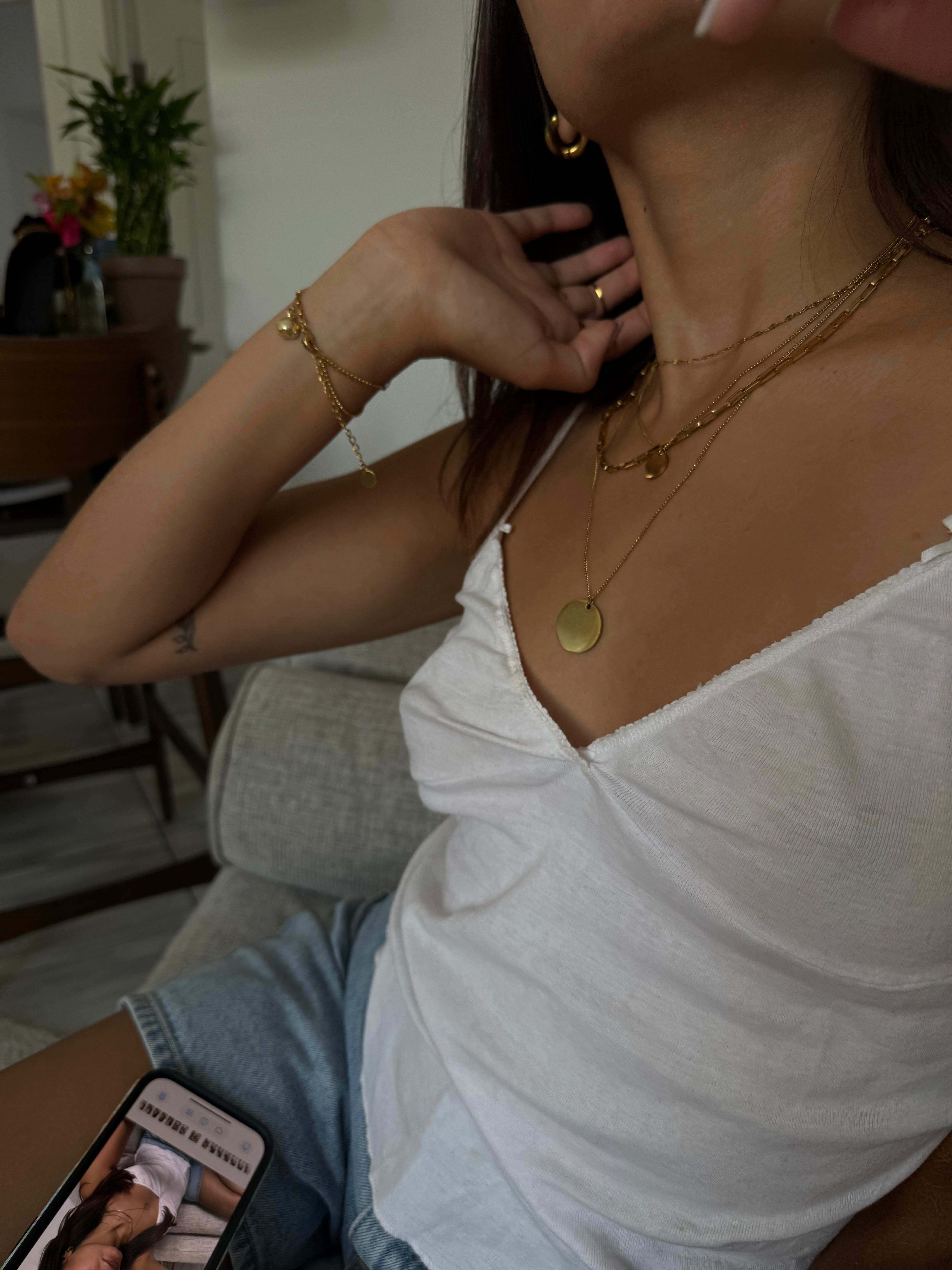 Daisy Layered Necklace