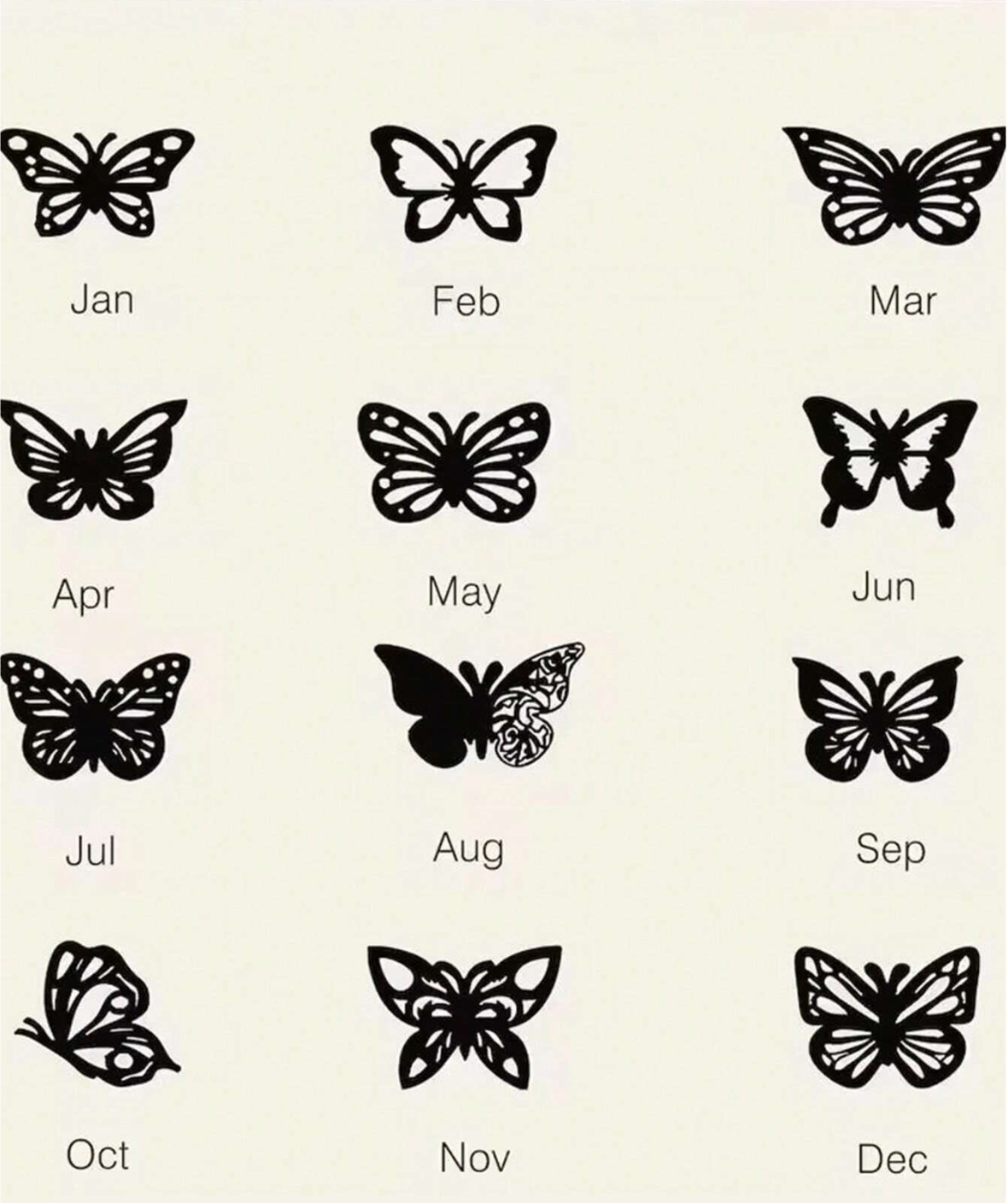 Butterfly Name Necklace