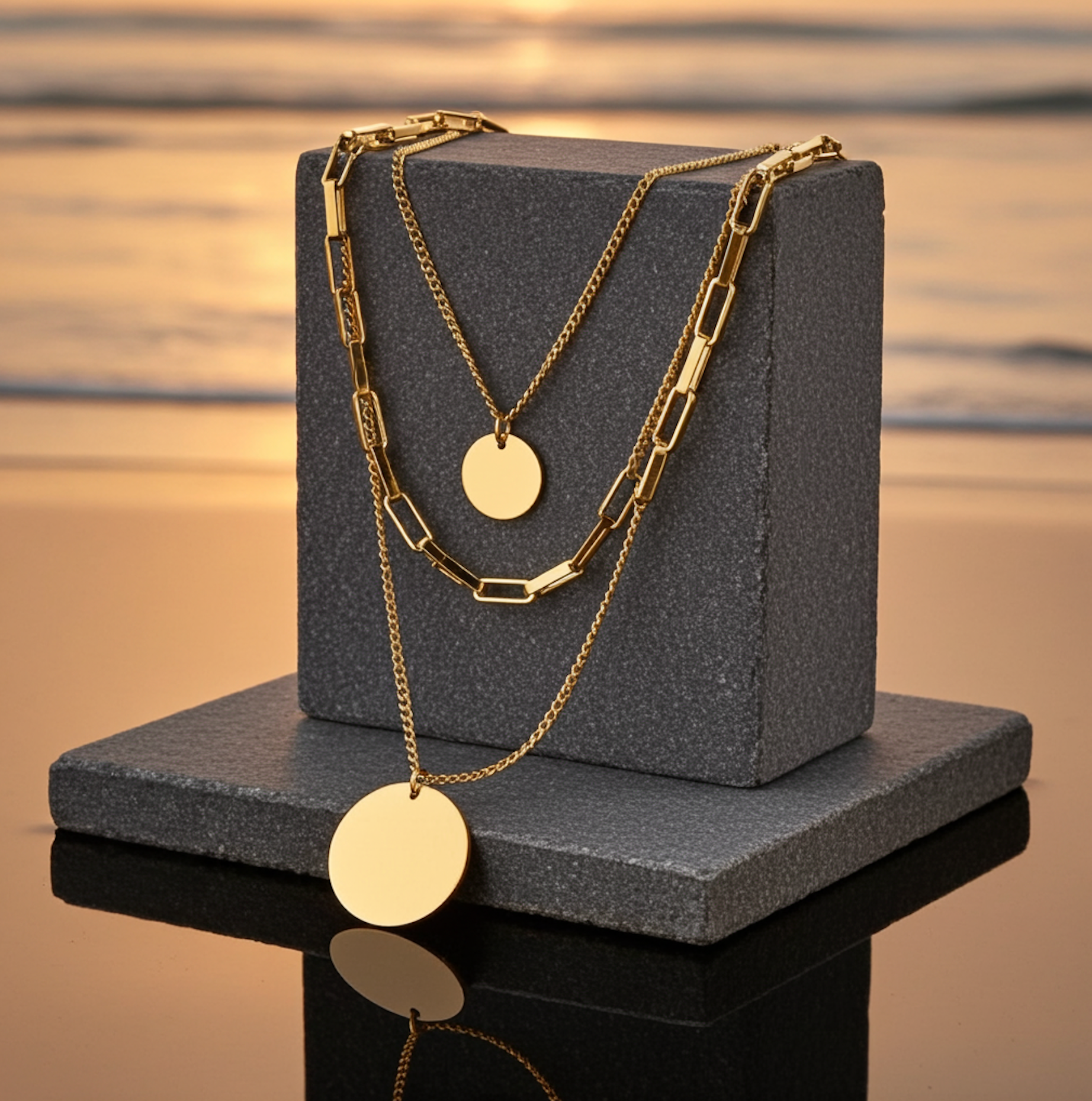 Daisy Layered Necklace