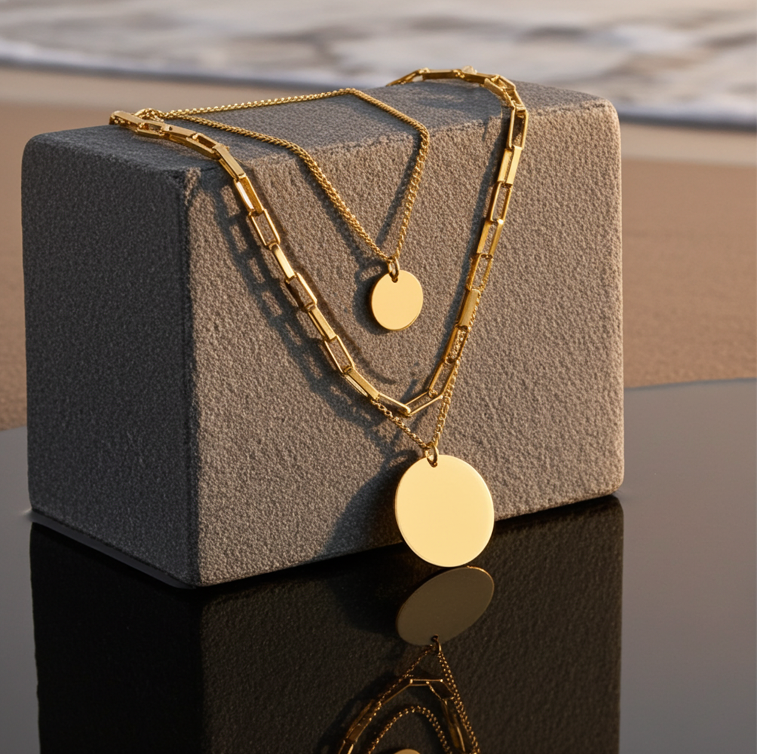 Daisy Layered Necklace