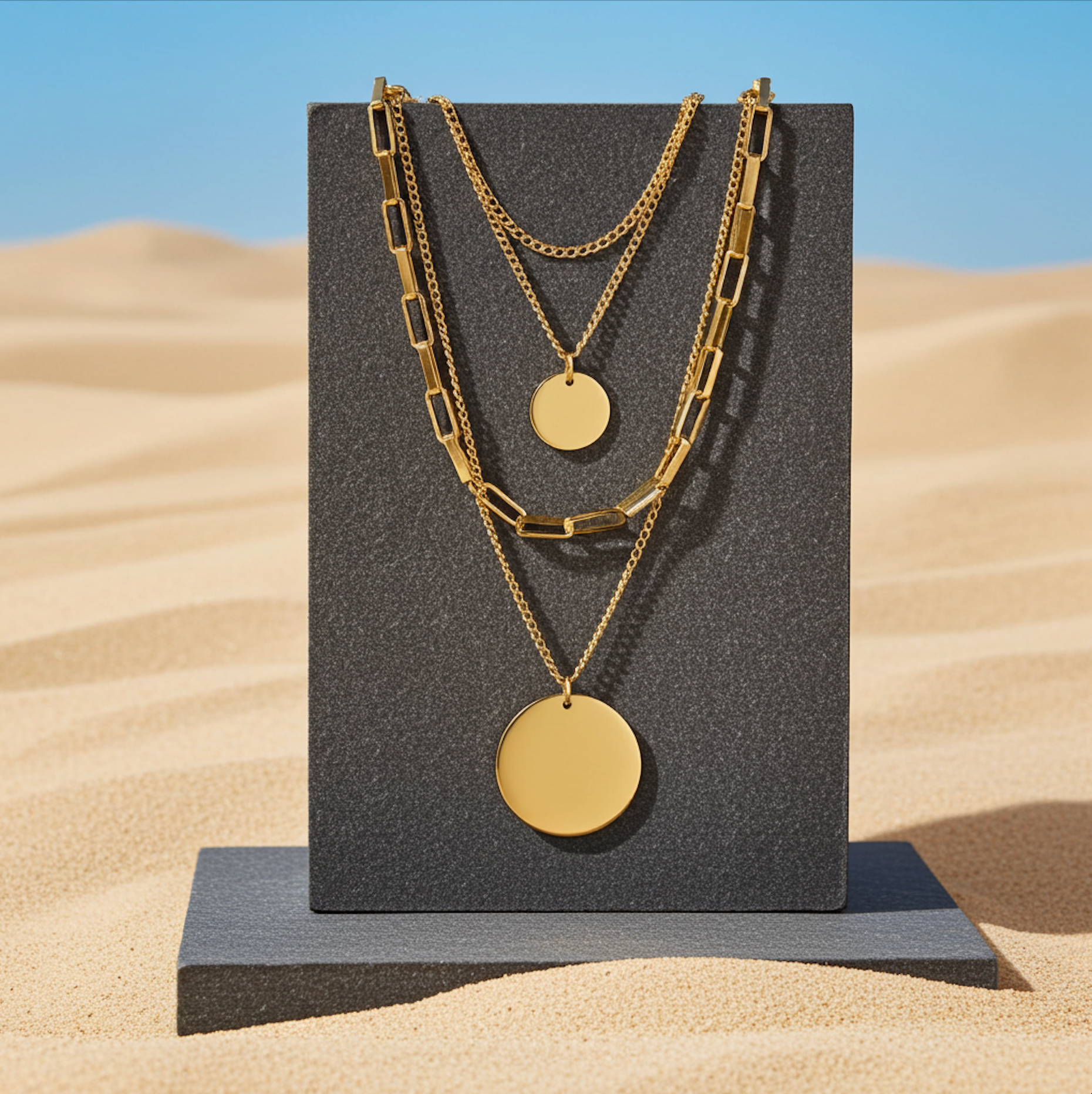 Daisy Layered Necklace