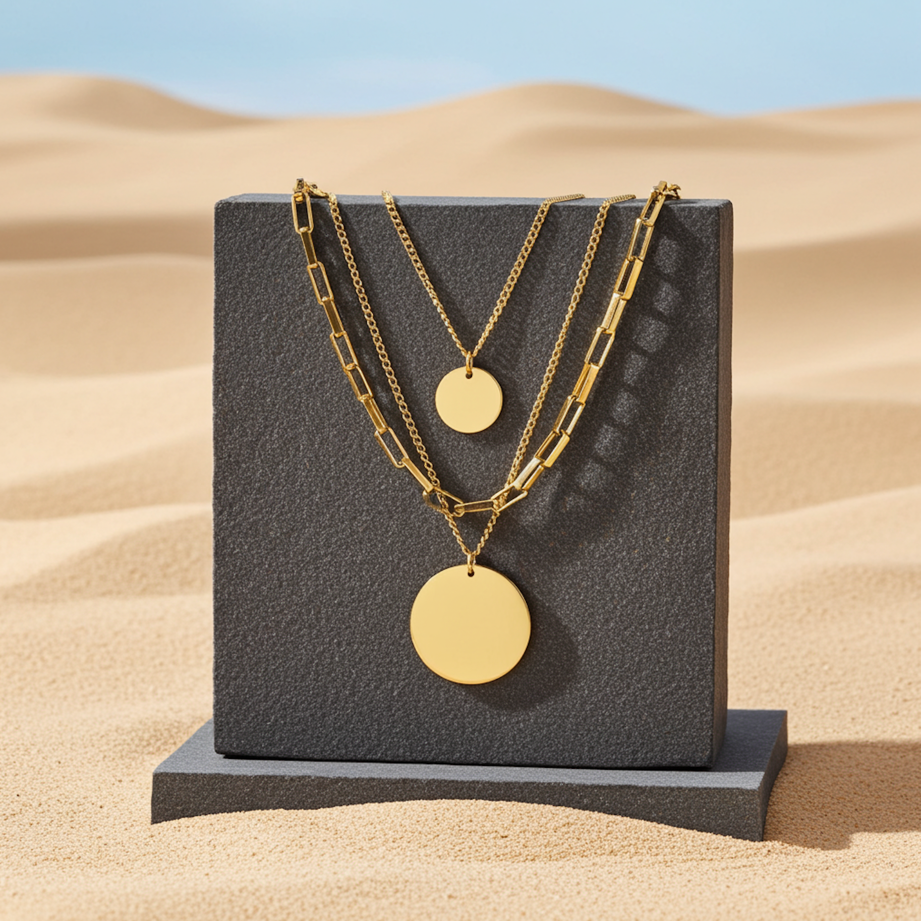 Daisy Layered Necklace