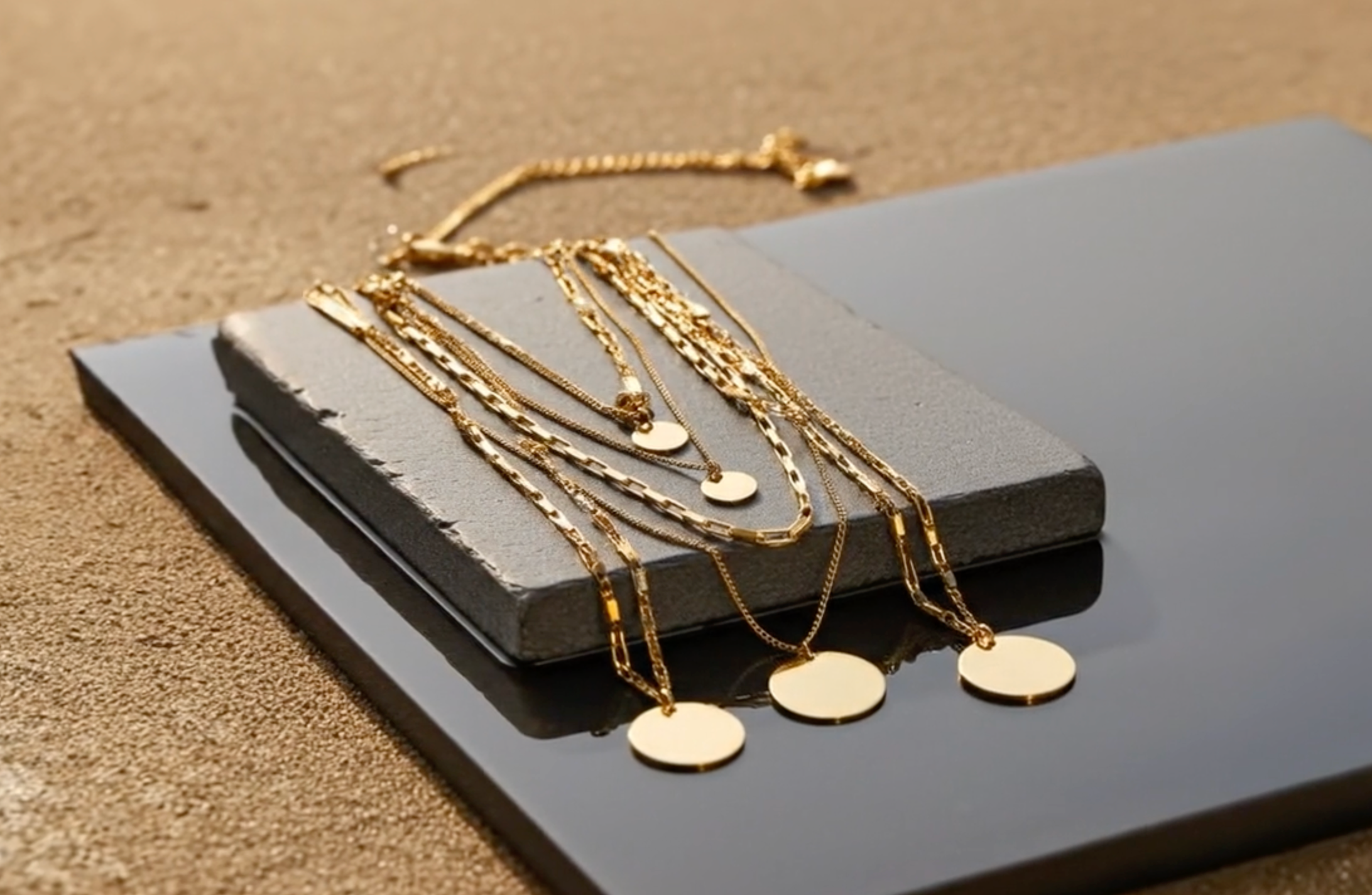 Daisy Layered Necklace